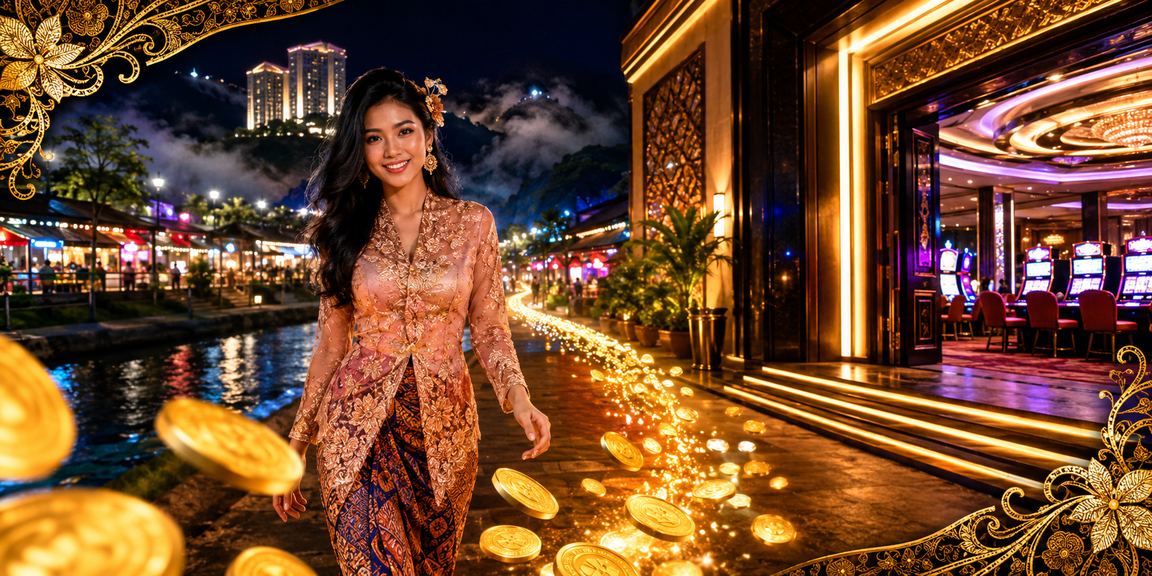 Pengunjung berpakaian batik menikmati hiburan kasino secara bertanggungjawab di Genting Highlands Malaysia